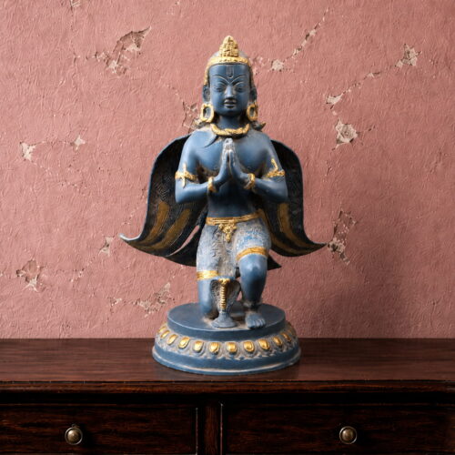 Vintage Patina Garuda Brass Decor -12 inches