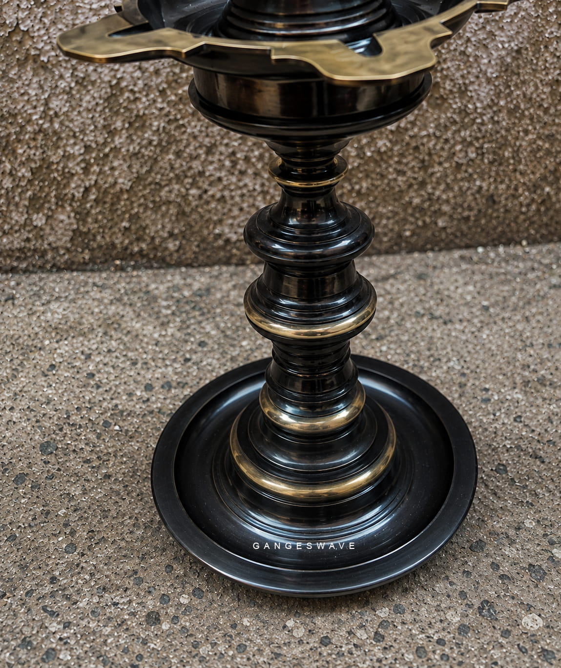 Brass Peacock Diya Set - 24 inches - Image 3