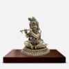 Superfine brass Bal Krishna statue playing flute