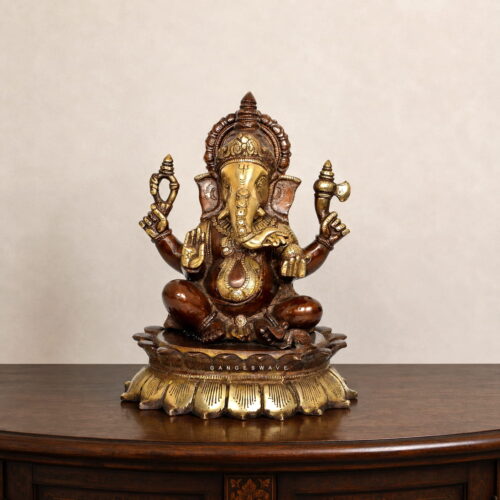 Brass Ganesh Statue