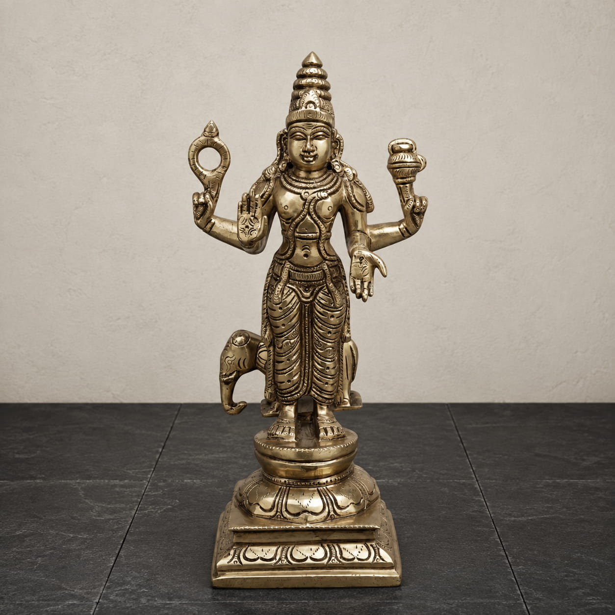 Premium Brass Navagraha Idol Set - 12 inches - Image 4