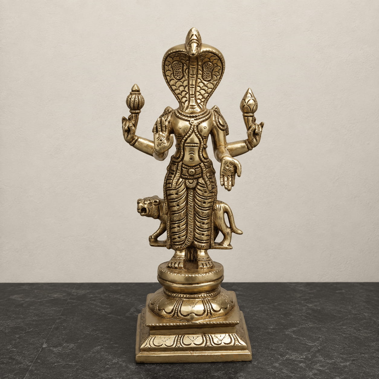 Premium Brass Navagraha Idol Set - 12 inches - Image 6