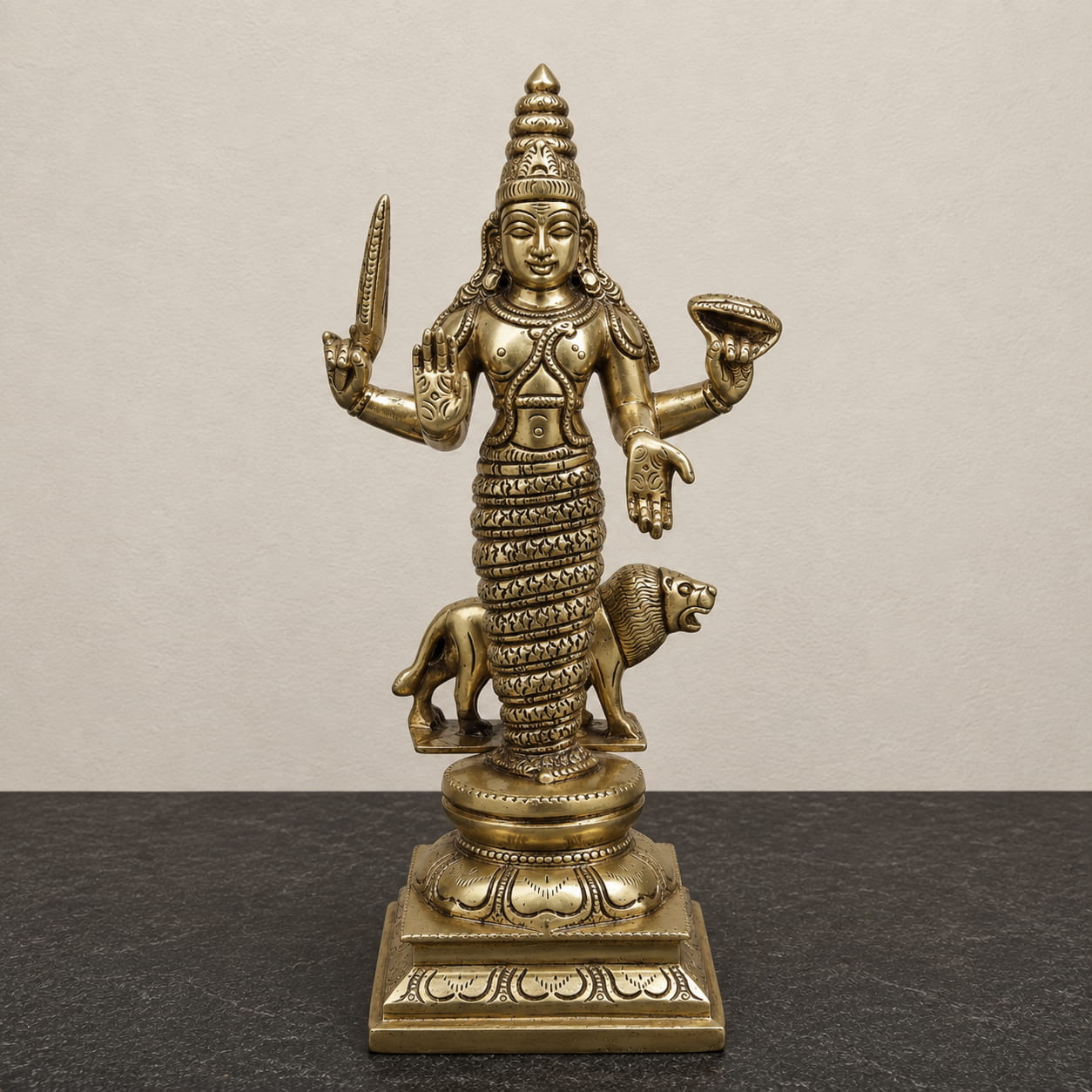 Premium Brass Navagraha Idol Set - 12 inches - Image 3