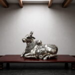 luxury-silver-finish-brass-nandi-statue-35-inches