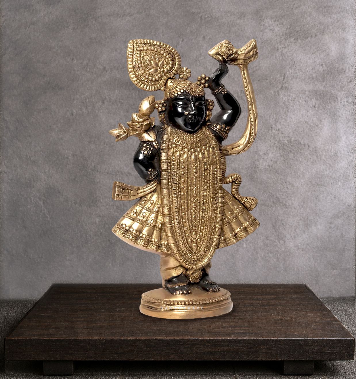 Srinathji Brass Murti -18 inche - Image 4