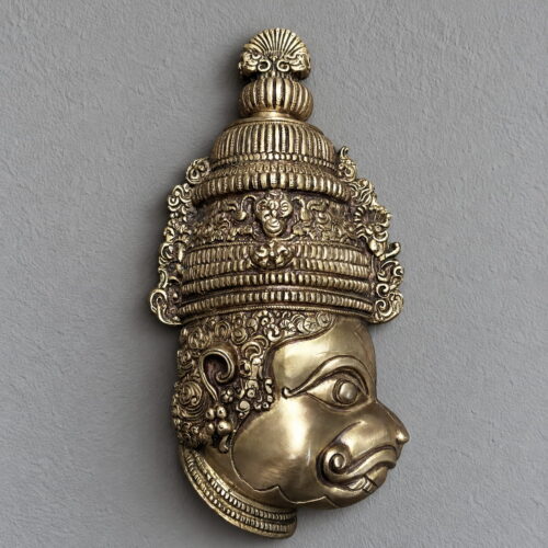 Hanuman wall mask - 11 inches