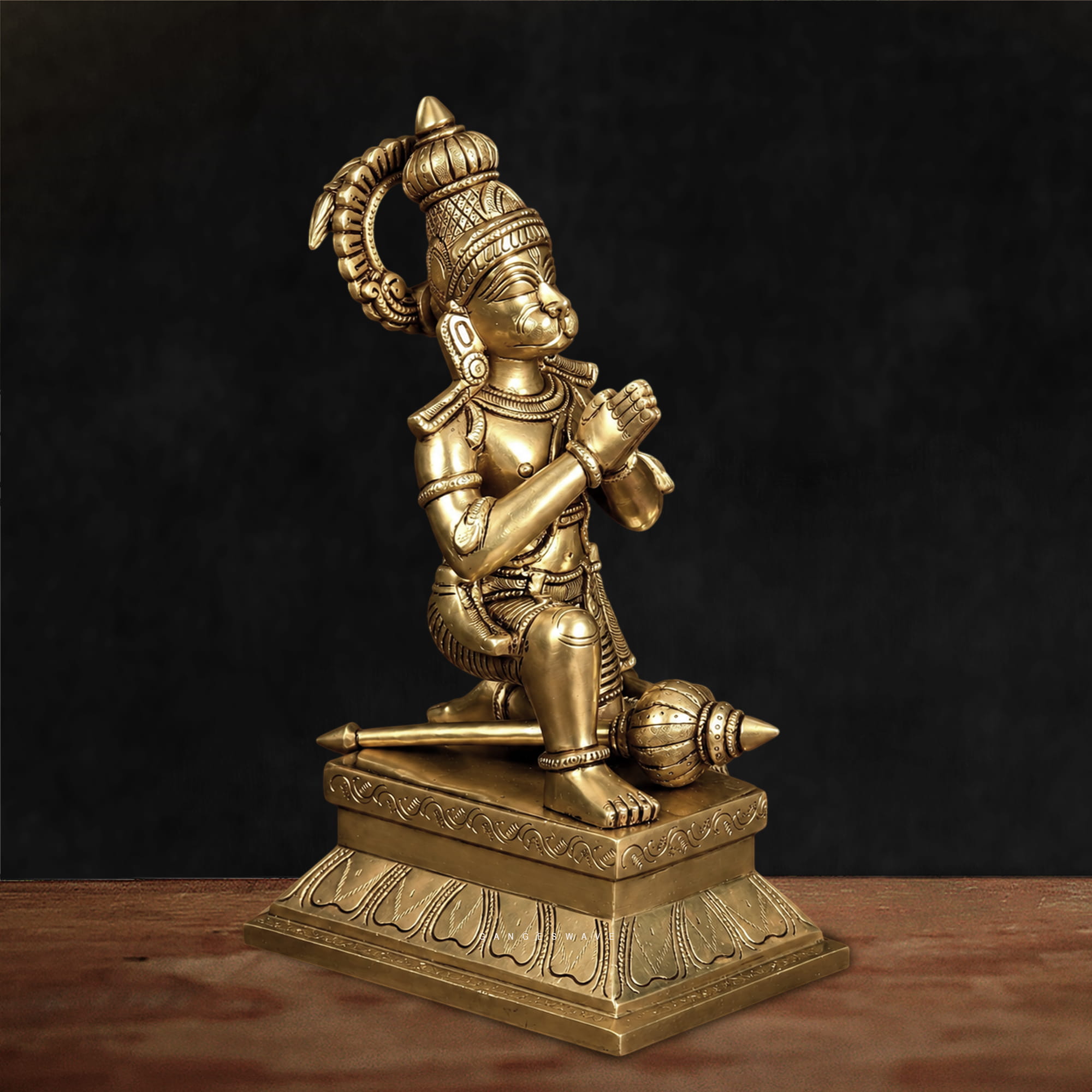 Ram Darbar Chola sculpture Brass Statue - 26 inches - Image 7