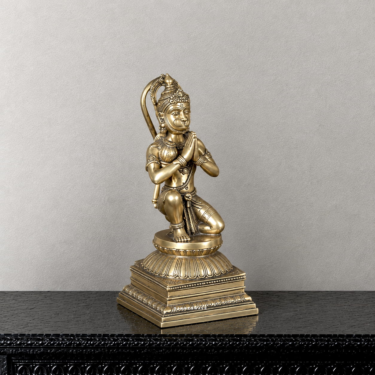 Premium Handcrafted Brass Ram Darbar Statue - 31 inches - Image 5