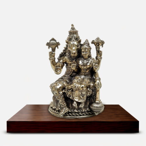 Hayagriva Lakshmi Brass Idol - 6 inches
