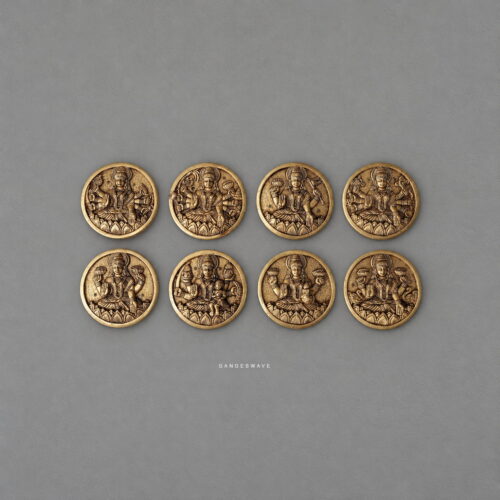 Ashta Lakshmi brass wall plaques ( Set of 8 MaLakshmi)