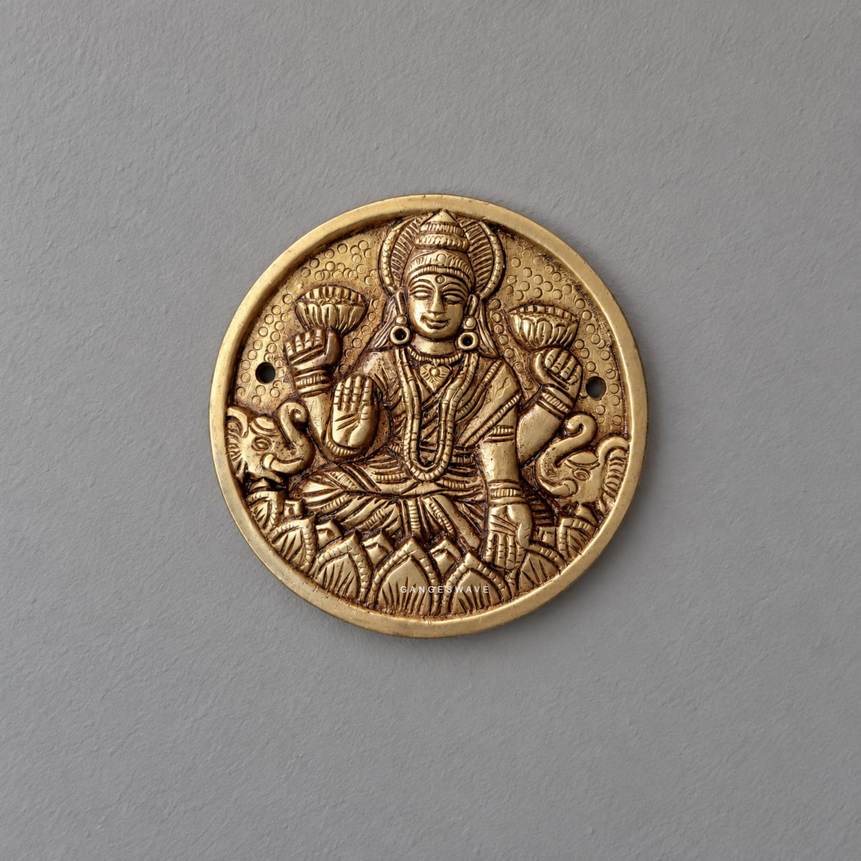 Ashta Lakshmi brass wall plaques ( Set of 8 MaLakshmi) - Image 2