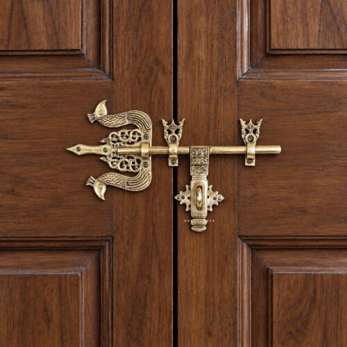 Trident Brass Door Lock - 9 inches