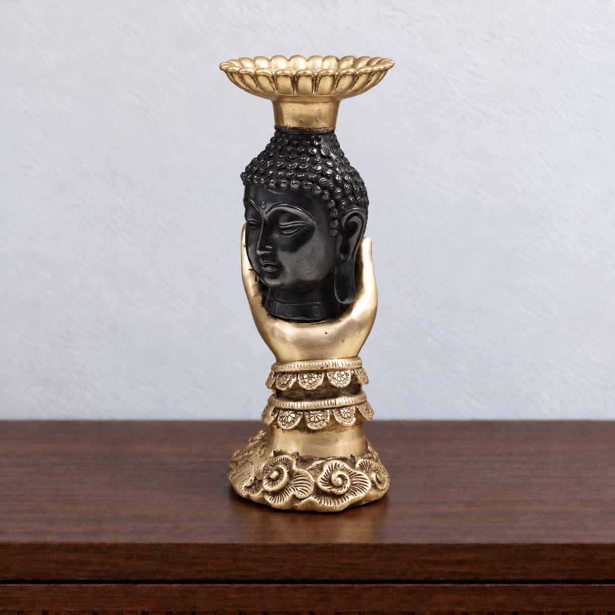 Buddha Candle Holder - 5.5 inches - Image 3