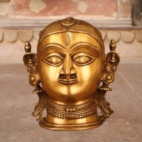 Parvati_Head_Brass_Decor